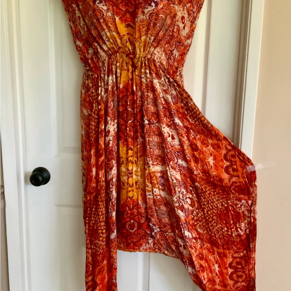 NWT..LUCKY UNDU… boho jumpsuit/dress